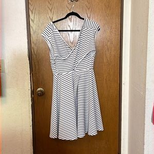 Torrid black and white striped